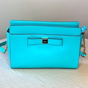 Kate Spade Angelica Tiffany Blue cross body bag